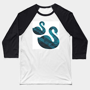 blue diamond swan Baseball T-Shirt